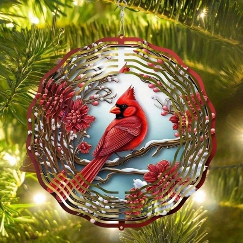 Cardinal bird metal - cardinal,