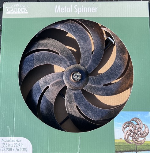 Garden wind spinners metal