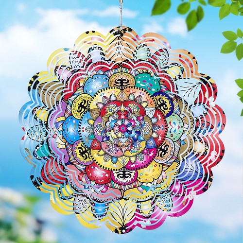 Hanging wind spinner for - 12"3d,