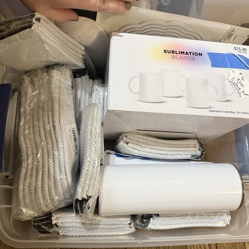 Sublimation blanks mixed lot - blanks,