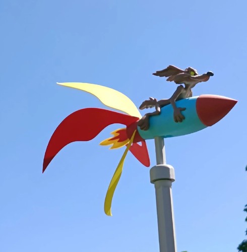 Wile coyote and rocket - and,