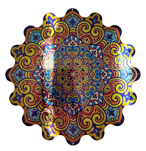 Mandala wind spinner - mandala, 3d