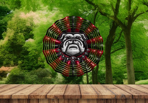 Georgia bulldogs wind spinner - georgia,