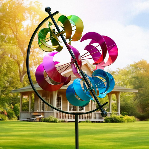 Large metal wind - spinner, for