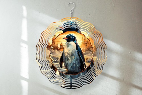 Penguin wind spinner - wind,