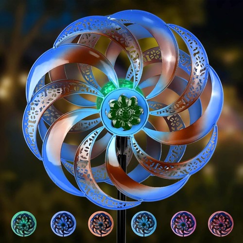 Solar wind spinner outdoor - solar,