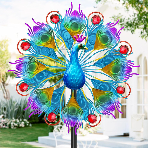 Metal wind spinners outdoor - metal,